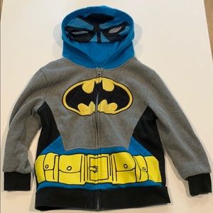 Boys Batman Hoodie Size 6